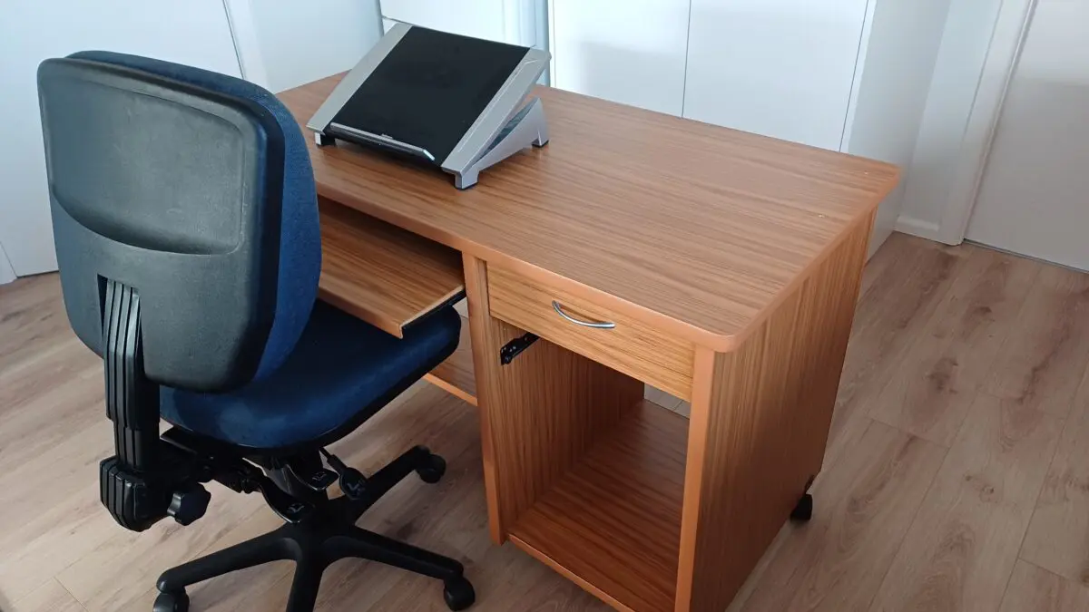 Chair-and-table